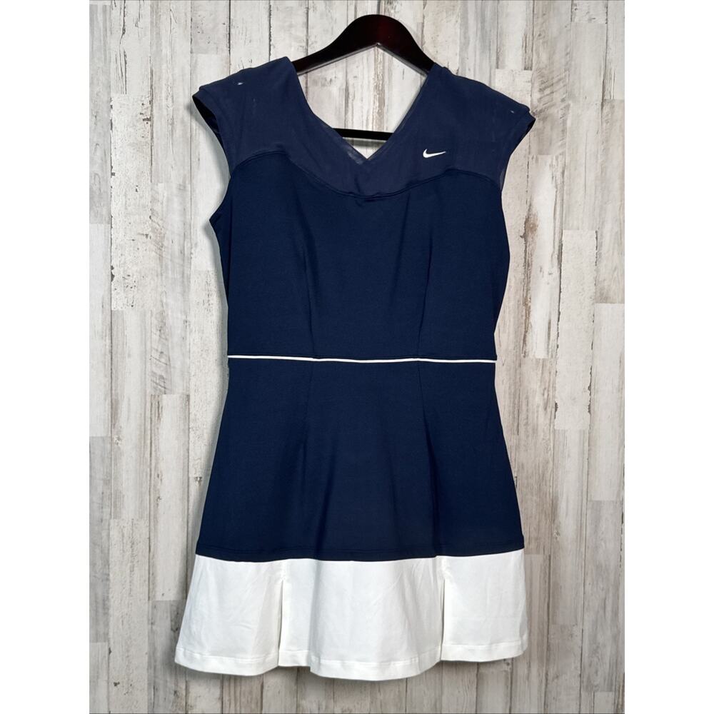 Nike Navy And White Tennis Or Pickleball Dress XL Serena Williams NWT